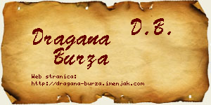 Dragana Burza vizit kartica